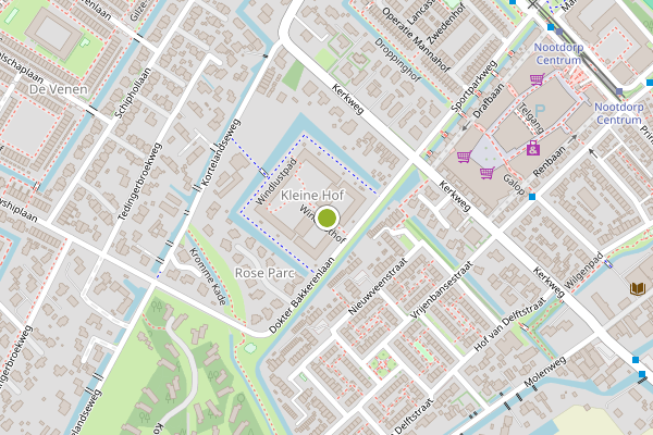 Ambulance-melding op Windlusthof, Nootdorp op 3 juni, kaart-overzicht