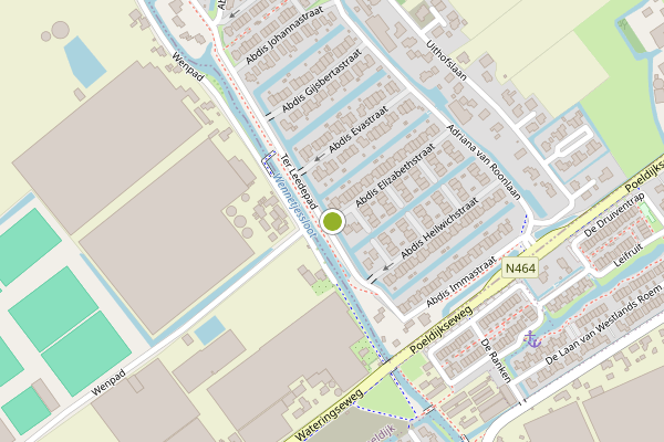 Ambulance-melding op Abdis Elizabethstraat, Den Haag op 4 juni, kaart-overzicht