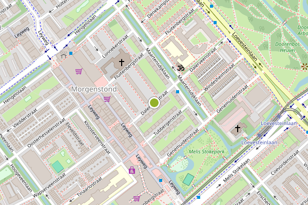 Ambulance-melding op Dalerveenstraat, Den Haag op 4 juni, kaart-overzicht