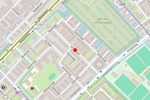 Brandweer-melding op Hertenrade, Den Haag op 4 juni, kaart-overzicht