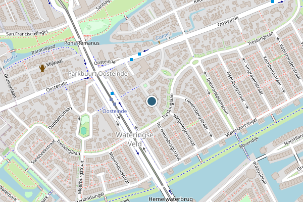 Politie-melding op Laan van Scheltema, Den Haag op 4 juni, kaart-overzicht
