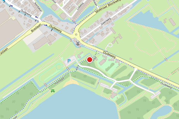 Brandweer-melding op Hazepad, Nootdorp op 5 juni, kaart-overzicht