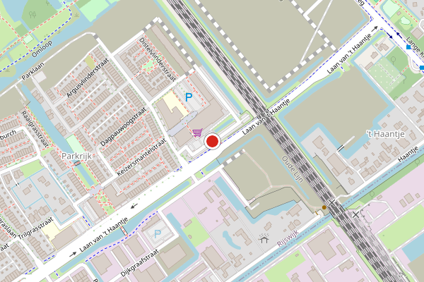 Brandweer-melding op Porseleinvlinderstraat, Rijswijk op 5 juni, kaart-overzicht