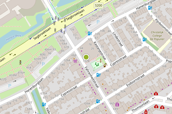 Ambulance-melding op Fahrenheitstraat, Den Haag op 5 juni, kaart-overzicht