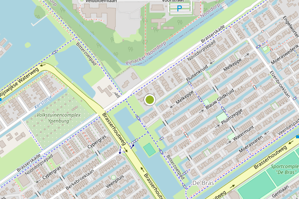 Ambulance-melding op Fluitenkruid, Den Haag op 5 juni, kaart-overzicht