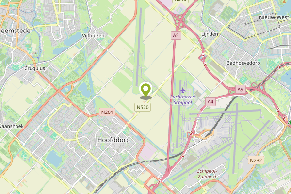 Ambulance-melding op Den Haag op 7 december, kaart-overzicht