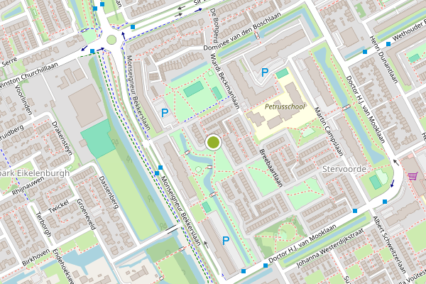Ambulance-melding op Helena Kuipers-Rietbergpad, Rijswijk op 6 juni, kaart-overzicht