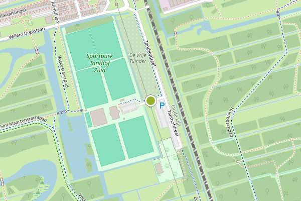 Ambulance-melding op Henk van Riessenlaan, Delft op 5 juni, kaart-overzicht