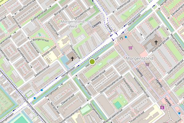 Ambulance-melding op Hengelolaan, Den Haag op 6 juni, kaart-overzicht