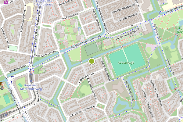 Ambulance-melding op J.D. de Koklaan, Den Haag op 6 juni, kaart-overzicht