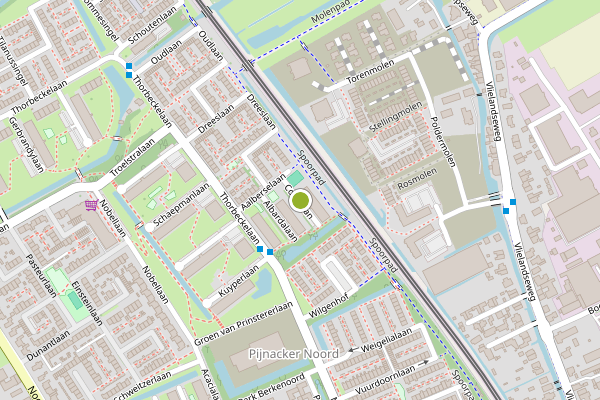 Ambulance-melding op Colijnlaan, Pijnacker op 6 juni, kaart-overzicht