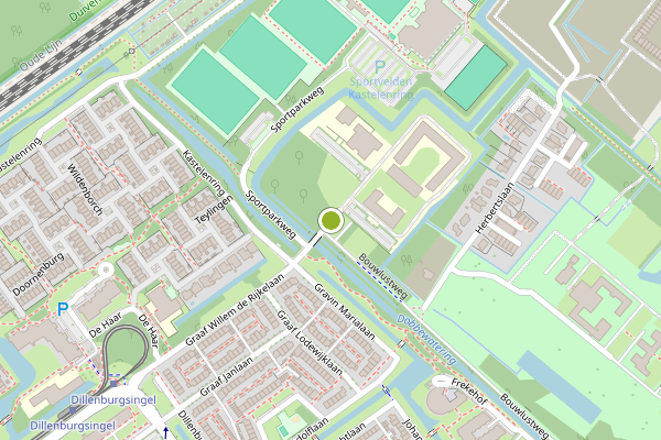 Ambulance-melding op Bouwlustweg, Leidschendam op 7 juni, kaart-overzicht