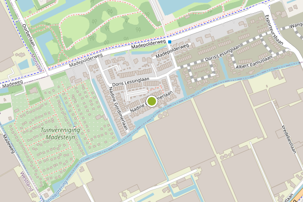 Ambulance-melding op Nadine Gordimerlaan, Den Haag op 7 juni, kaart-overzicht