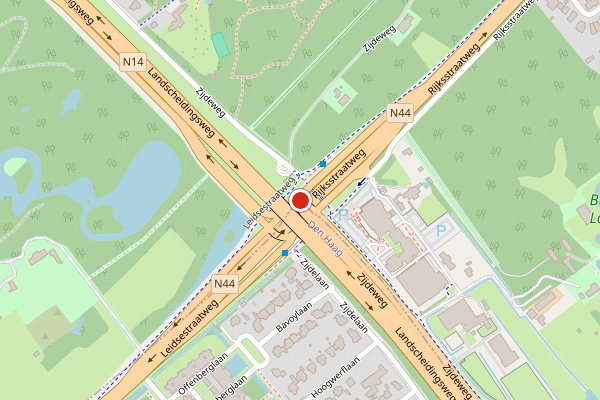 Brandweer-melding op Leidschendam, Wassenaar op 7 juni, kaart-overzicht