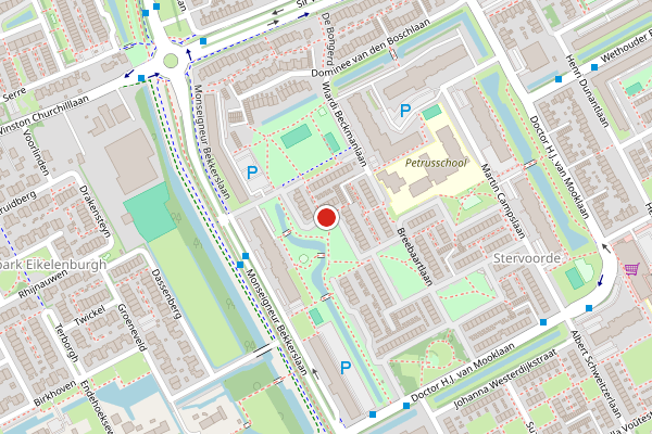 Brandweer-melding op Helena Kuipers-Rietbergpad, Rijswijk op 8 juni, kaart-overzicht