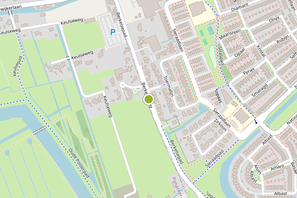 Ambulance-melding op Berkelseweg, Zoetermeer op 7 juni, kaart-overzicht
