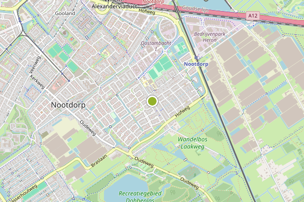 Ambulance-melding op Nootdorp op 8 juni, kaart-overzicht