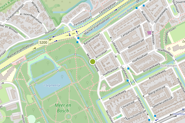 Ambulance-melding op Muurbloemweg, Den Haag op 8 juni, kaart-overzicht