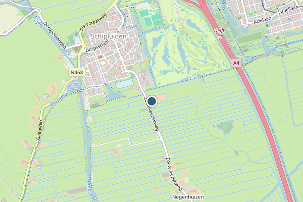 Politie-melding op Schiedam materieel op 9 juni, kaart-overzicht