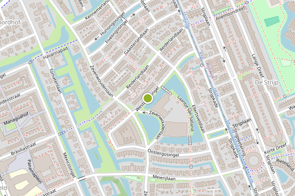 Ambulance-melding op Westergosingel, Den Haag op 10 juni, kaart-overzicht