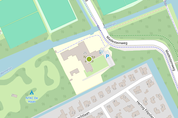Ambulance-melding op Madesteinweg, Den Haag op 10 juni, kaart-overzicht