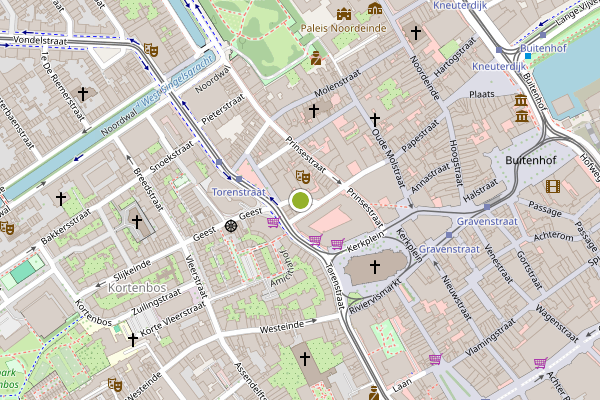 Ambulance-melding op Nobelstraat, Den Haag op 10 juni, kaart-overzicht