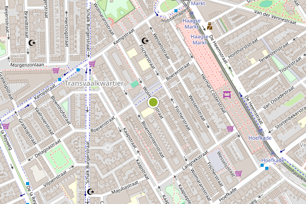 Ambulance-melding op Wolmaransstraat, Den Haag op 10 juni, kaart-overzicht
