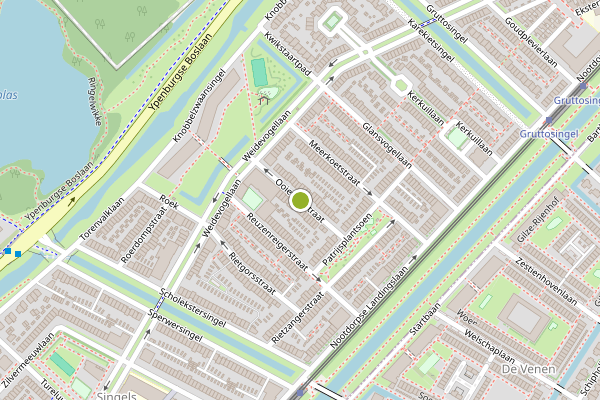 Ambulance-melding op Ooievaarstraat, Den Haag op 10 juni, kaart-overzicht