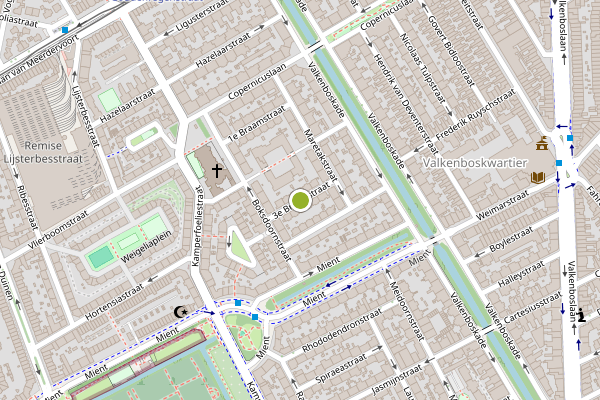 Ambulance-melding op 3e Braamstraat, Den Haag op 10 juni, kaart-overzicht