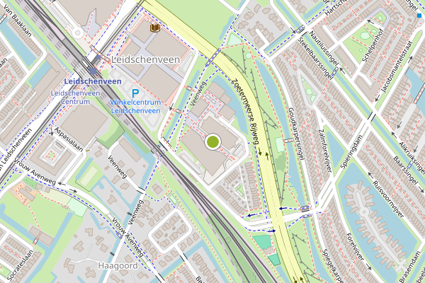 Ambulance-melding op Harriet Freezerhof, Den Haag op 11 juni, kaart-overzicht
