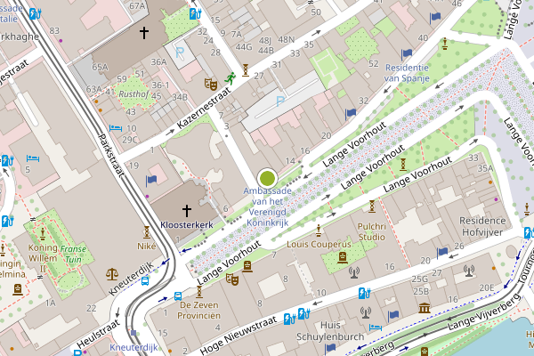 Ambulance-melding op Strand Noord, Den Haag op 11 juni, kaart-overzicht