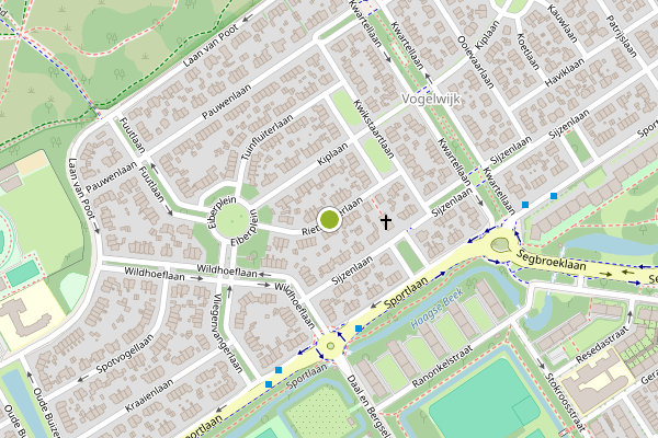 Ambulance-melding op Rietzangerlaan, Den Haag op 11 juni, kaart-overzicht