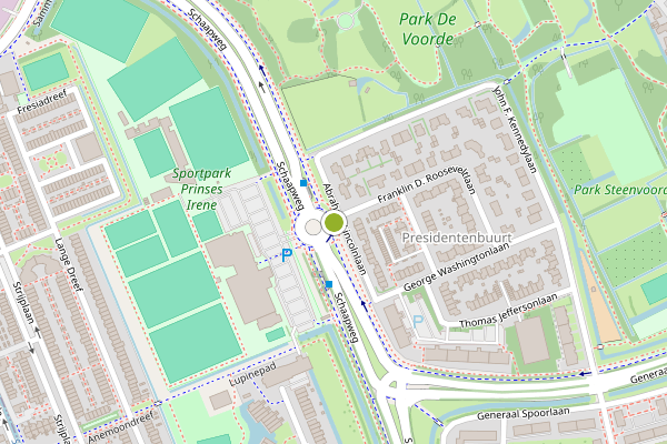 Ambulance-melding op Franklin D. Rooseveltlaan, Rijswijk op 11 juni, kaart-overzicht