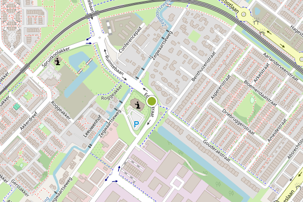 Ambulance-melding op Edisonstraat, Zoetermeer op 12 juni, kaart-overzicht