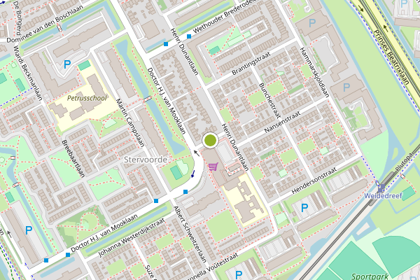 Ambulance-melding op Briandstraat, Rijswijk op 12 juni, kaart-overzicht