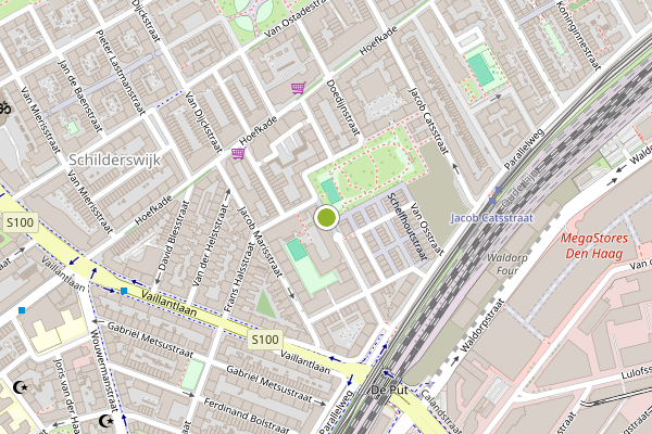 Ambulance-melding op Suze Robertsonstraat, Den Haag op 13 juni, kaart-overzicht