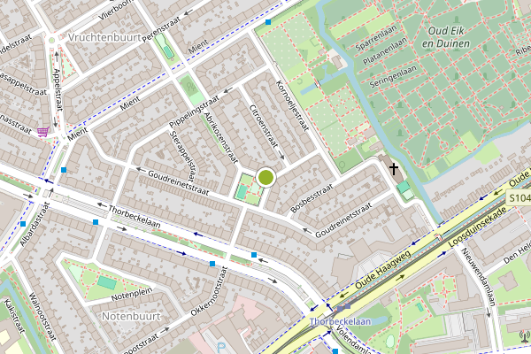 Ambulance-melding op Abrikozenplein, Den Haag op 13 juni, kaart-overzicht