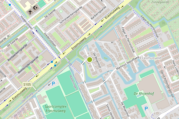 Ambulance-melding op Menno ter Braakstraat, Den Haag op 14 juni, kaart-overzicht
