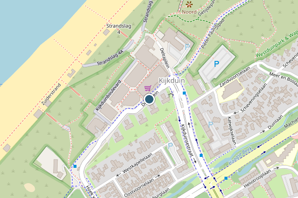 Politie-melding op Deltaplein, Den Haag op 14 juni, kaart-overzicht