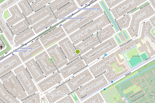 Ambulance-melding op Frambozenstraat, Den Haag op 14 juni, kaart-overzicht