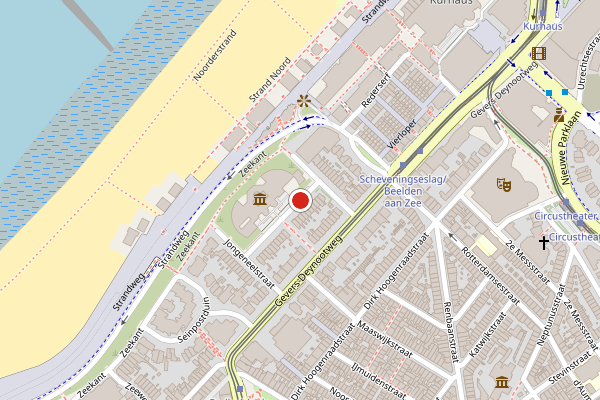 Brandweer-melding op Pellenaerstraat, Den Haag op 14 juni, kaart-overzicht