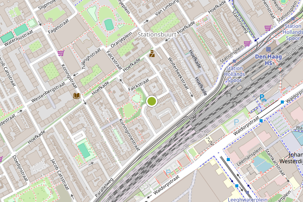 Ambulance-melding op Naaldwijksestraat, Den Haag op 14 juni, kaart-overzicht