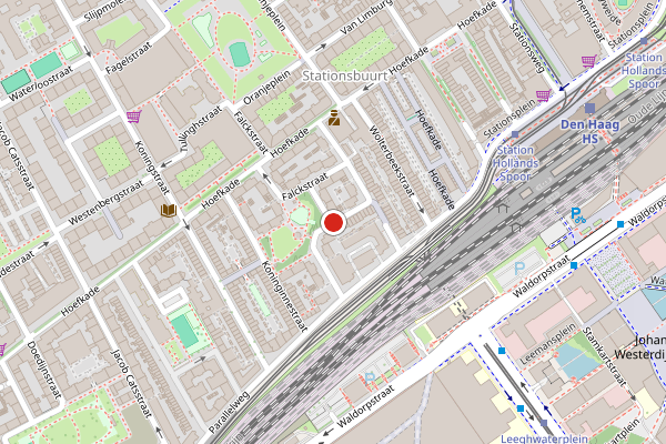 Brandweer-melding op Naaldwijksestraat, Den Haag op 14 juni, kaart-overzicht