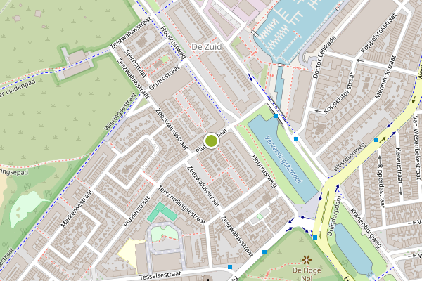 Ambulance-melding op Pluvierstraat, Den Haag op 14 juni, kaart-overzicht