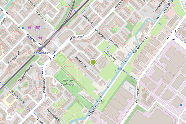 Ambulance-melding op Aspergeakker, Zoetermeer op 15 juni, kaart-overzicht