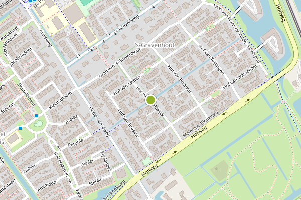 Ambulance-melding op Hof van Naeltwijck, Nootdorp op 15 juni, kaart-overzicht