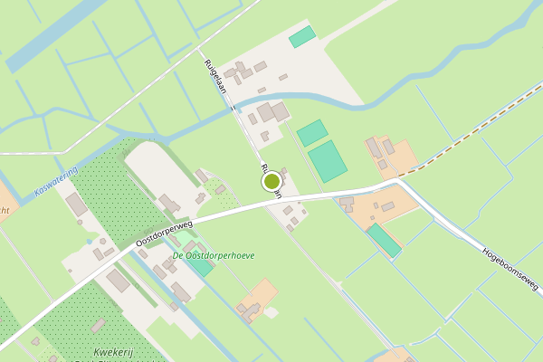 Ambulance-melding op Ruigelaan, Wassenaar op 2 mei, kaart-overzicht