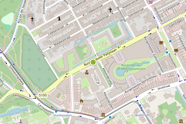 Ambulance-melding op Burgemeester Patijnlaan, Den Haag op 15 juni, kaart-overzicht