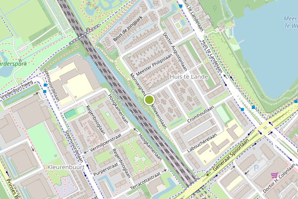 Ambulance-melding op Mgr P.J. Willekenslaan, Rijswijk op 15 juni, kaart-overzicht