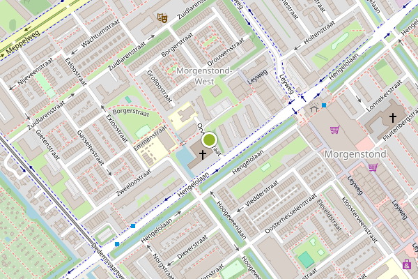 Ambulance-melding op Orveltestraat, Den Haag op 16 juni, kaart-overzicht